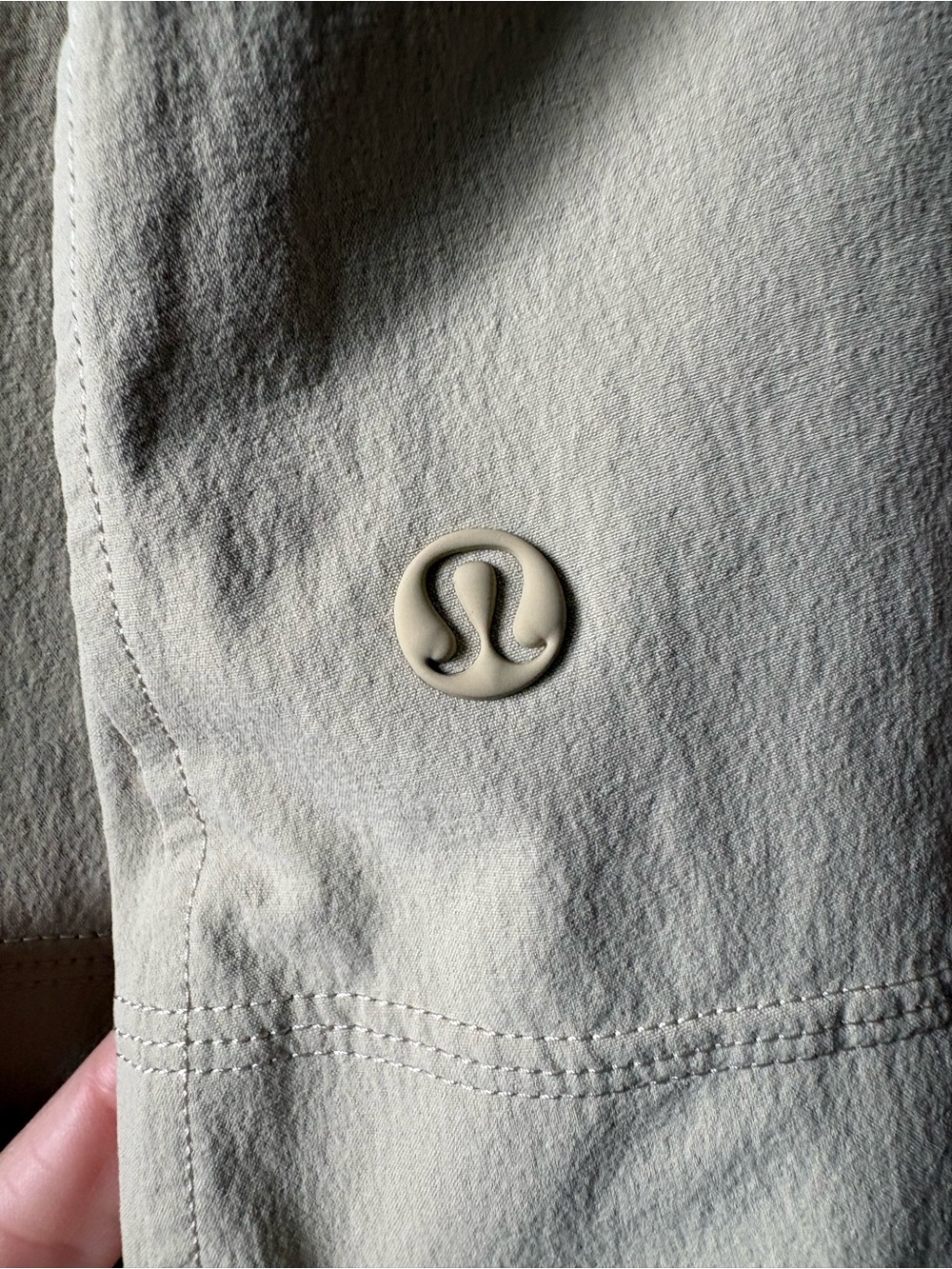Lululemon Athletica Stretch Woven Relaxed Fit Tank | Trench Color - Picture 5 of 5